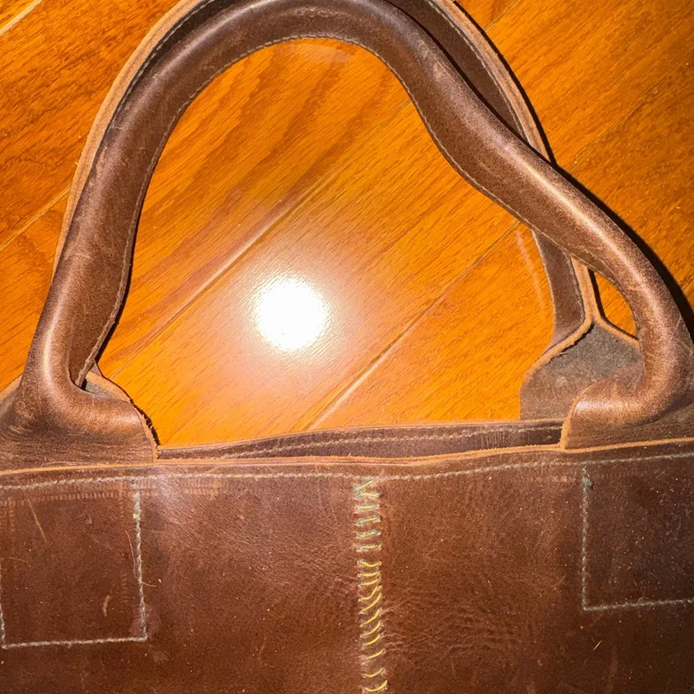 Brown Leather Men's Bag